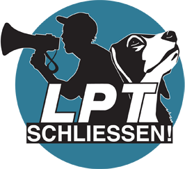 Kampagne LPT-Schließen | Tierversuche Abschaffen logo